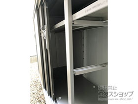 の物置・屋外倉庫 エスモ 一般型 1797×650×1101 ESE-1806Y-DW 施工例