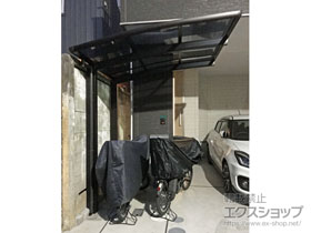 のサイクルポート・駐輪場 レイナポートグランミニ 積雪〜20cm対応 施工例