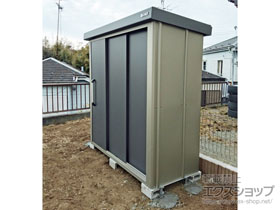 の物置・屋外倉庫 エスケーエイト SK8-50 一般型 1800×800×1940 SK8-50-GK 施工例