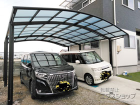 のカーポート レイナツインポートグラン 延長　積雪〜20cm対応 施工例