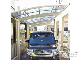 のカーポート プレシオスポート 縦連棟 積雪〜20cm対応 施工例