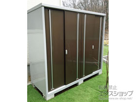 の物置・屋外倉庫 シンプリー 一般型 2160×905×1903 MJX-219E-P-TB 施工例