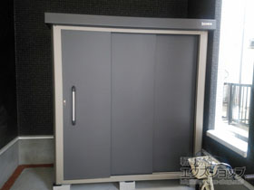 の物置・屋外倉庫 エスケーエイト SK8-50 一般型 1800×800×1940 SK8-50-GK 施工例