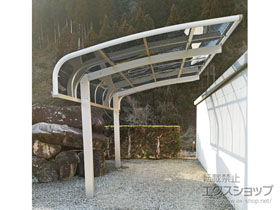 のカーポート プレシオスポート アルファ 積雪〜20cm対応 施工例