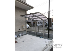 のサイクルポート・駐輪場 プレシオスポート ミニ 積雪〜20cm対応 施工例