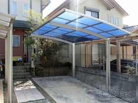 のカーポート プレシオスポート 積雪〜20cm対応 施工例