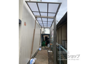 のサイクルポート・駐輪場 ネスカFミニ (フラットスタイル) 積雪〜20cm対応 施工例