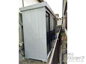 の物置・屋外倉庫 ネクスタ 一般型 3050×950×2020（NXN-29S） NXN-29S-PG 施工例