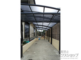 のカーポート レイナポートグラン 縦連棟 積雪〜20cm対応 施工例