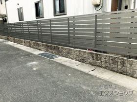 のフェンス・柵 セレビューフェンス R3型 自在柱式 施工例