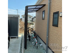 のストックヤード スピーネストックヤードF型 パネルタイプ スクリーン仕様 積雪〜20ｃｍ対応 施工例