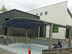 のカーポート レイナトリプルポートグラン　積雪〜20cm対応 施工例