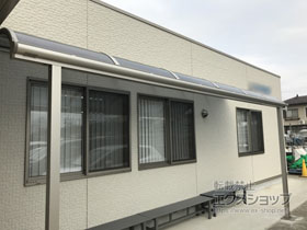 のテラス屋根 ヴェクターテラス R型 テラスタイプ 単体 積雪〜20cm対応 施工例