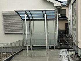 のサイクルポート・駐輪場 レイナポートグランミニ 積雪〜20cm対応 施工例