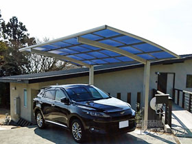 のカーポート プレシオスポート 積雪〜20cm対応 施工例