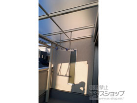 のバルコニー・ベランダ屋根 ヴェクターテラス F型 屋根タイプ 単体 積雪〜20cm対応 施工例