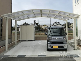 のカーポート レイナツインポートグラン　積雪〜20cm対応 施工例