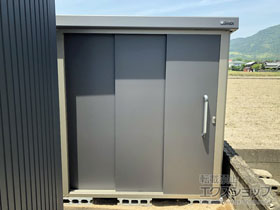 の物置・屋外倉庫 エスケーエイト SK8-50 一般型 1800×800×1940 SK8-50-GK 施工例