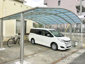YKKAPのカーポート レイナツインポートグラン　積雪～20cm対応 施工例