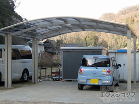 のカーポート レイナツインポートグラン　積雪〜20cm対応 施工例