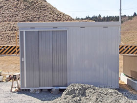 の物置・屋外倉庫 ネクスタ大型 一般型 NXN-79H-PG 施工例