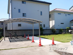 のカーポート レイナツインポートグラン　積雪〜20cm対応 施工例