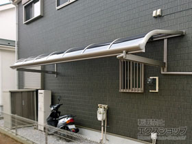 のバルコニー・ベランダ屋根 パワーアルファ RB型 ルーフタイプ 単体 積雪〜30cm対応 施工例