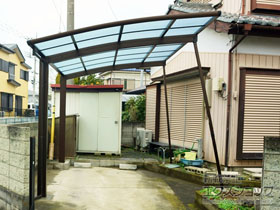 のカーポート レイナポートグラン　積雪〜20cm対応 施工例