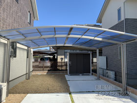 の物置・屋外倉庫 エルモ 一般型 2220×1170×2121 LMD-2211-DW 施工例