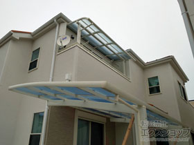 のカーポート ネスカR (ラウンドスタイル) 積雪〜20cm対応 施工例