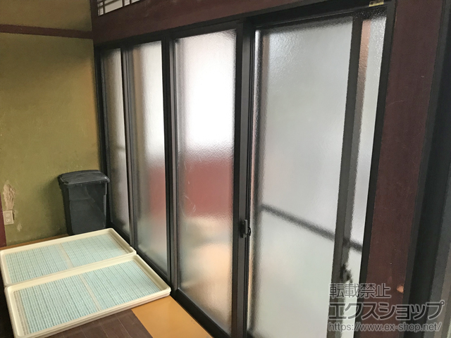 内窓・二重窓 インプラス ダストバリア仕様 引違い窓 4枚建 施工例