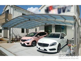 のカーポート レイナトリプルポートグラン　積雪〜20cm対応 施工例