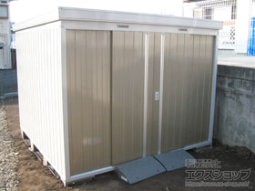 の物置・屋外倉庫 ネクスタ 一般型 2630×2630×2020 NXN-70S-MB 施工例