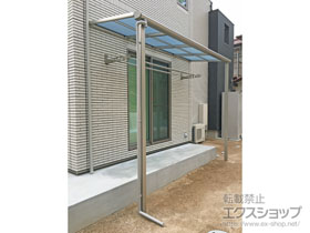 のテラス屋根 ヴェクターテラス F型 テラスタイプ 単体 積雪〜20cm対応 施工例