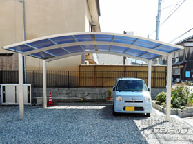 のカーポート レイナツインポートグラン　積雪〜20cm対応 施工例