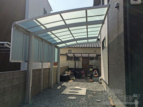 のカーポート レイナポートグラン 延長　積雪〜20cm対応 施工例