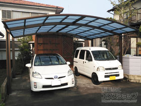 のカーポート レイナツインポートグラン　積雪〜20cm対応 施工例