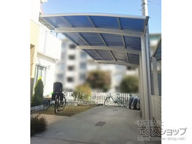 のカーポート レイナポートグラン 延長　積雪〜20cm対応 施工例