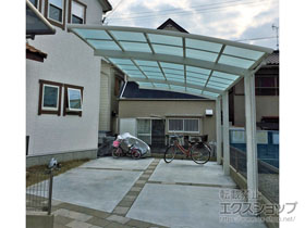 のカーポート レイナポートグラン 延長　積雪〜20cm対応 施工例