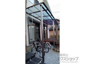 のテラス屋根 スピーネ F型 テラスタイプ 単体 積雪〜20cm対応 施工例