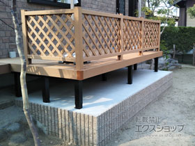 のウッドデッキ リウッドデッキ 200 施工例