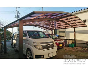 YKKAPのカーポート レイナツインポートグラン　積雪～20cm対応 施工例