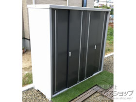の物置・屋外倉庫 シンプリー 一般型 1940×755×1903 MJX-197E-PG 施工例
