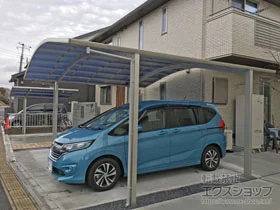 YKKAPのカーポート レイナツインポートグラン　積雪～20cm対応 施工例