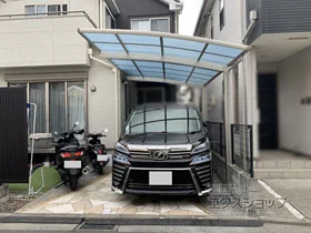 YKKAPのカーポート レイナポートグラン　積雪～20cm対応 施工例