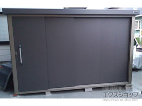 の物置・屋外倉庫 エスケーエイト SK8-180 一般型 3000×2000×1940 SK8-180-GK 施工例