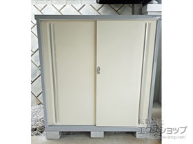 の物置・屋外倉庫 シンプリー 一般型 1520×755×1603（MJX-157D-P） MJX-157D-P-FW 施工例