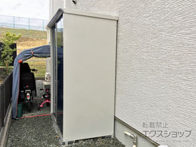 の物置・屋外倉庫 グランプレステージジャンプ 1695×900×2100 GP-179H-T-DB 施工例