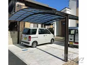 YKKAPのカーポート レイナツインポートグラン　積雪～20cm対応 施工例