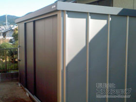 の物置・屋外倉庫 エスケーエイト SK8-180 一般型 3000×2000×1940 SK8-180-GK 施工例